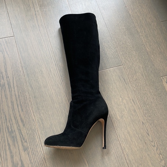 Gianvito Rossi suede high boots - Picture 3 of 9